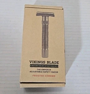 Vikings Blade The Emperor Augustus Adjustable Double Edge Safety Razor NEW w/Box - Picture 1 of 1