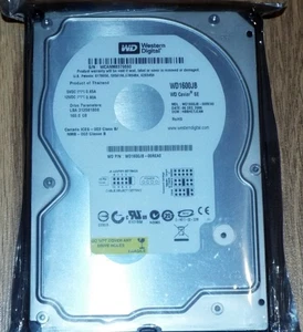 Western Digital WD 160GB 7200RPM 3.5" WD1600AAJB IDE/PATA HDD Hard Disk Drive - Picture 1 of 4