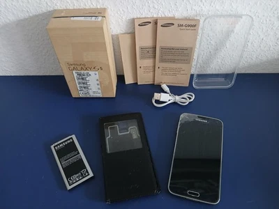 Samsung Galaxy S5-SM-G900F-electric blue-16GB- voll funktionsfähig - Bild 1 von 4