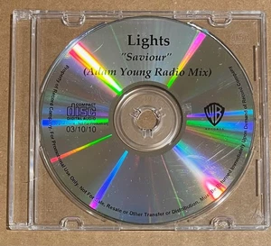 Lights - Saviour RARE promo radio only CDr single w/ exclusive mix - Bild 1 von 2