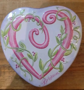 Scatola vuota a forma di cuore in latta Brighton  - Foto 1 di 4