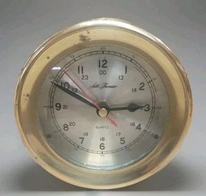 Seth Thomas Charleston Mantle Clock Model #1055 Quartz General Time Corp Tested - Picture 1 of 16