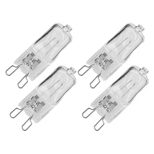 4Pcs G9 Base 40W 230V 500°C Oven Halogen Capsule Light Bulbs - Picture 1 of 7