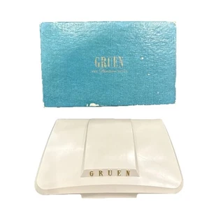1950's Gruen The Premium Watch Veri-Thin Box Inner & Outer Only Vintage Rare - Picture 1 of 5
