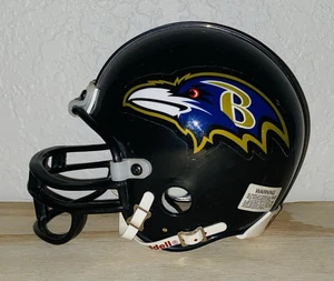 Vintage 1990s Riddell Baltimore Ravens Mini Football Helmet 3 5/8 NFL - Picture 1 of 5