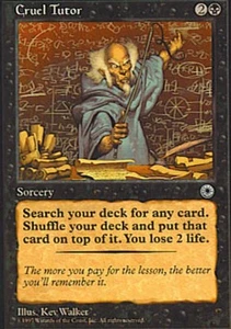 MTG English Cruel Tutor NM Normal Portal - Picture 1 of 1