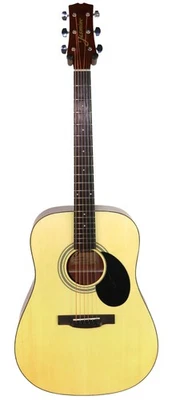 Jasmine S35 Dreadnought Acoustic Guitar - Natural (scratches on pickguard; plays - Image 1 of 3