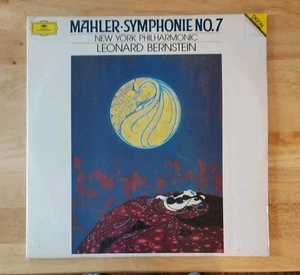 Mahler Symphony No 7 DG 2-LP 419 211-1 Bernstein NY Phil. Korean Press RARE EX+ - Foto 1 di 7
