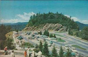 Newfound Gap Parking Area Great Smoky Mountains TN. UNP Chrome Postcard - Picture 1 of 2