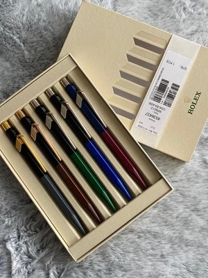 Caran D’Ache Rolex Pen Set of 5 Pens  - Image 1 of 4