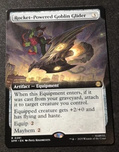 Rocket-Powered Goblin Glider - Extended Art - SPM - MTG - EN - NM - 0281 - Picture 1 of 1