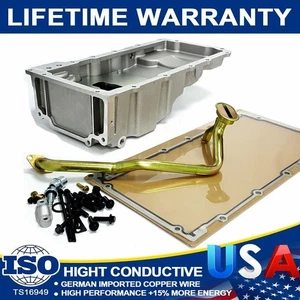 LS Engine LS Swap Oil Pan Kit FOR LS1 LSX Camaro Nova F-body Extra Clearance - Bild 1 von 12