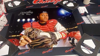 Sandy Alomar Jr Autographed Photo - 11x14 Signed D&A COA JB - Image 1 of 2