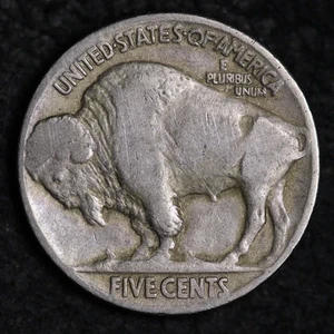 3-1921 Buffalo Nickel Bonita Fecha Completa AVE Cir - Imagen 1 de 2
