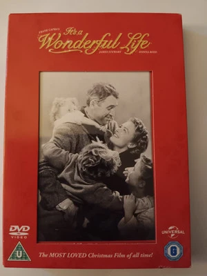 IT'S A WONDERFUL LIFE (1946) Ltd. Ed. DVD + ARTCARDS (B&W + COLOUR) free postage - Image 1 of 2