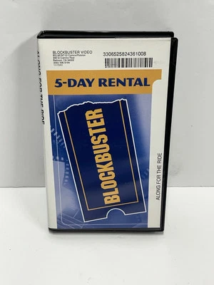 ALONG FOR THE RIDE VHS BLOCKBUSTER CLAMSHELL - Melanie Griffith Patrick Swayze - Image 1 of 4