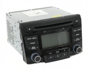 Receptor de radio AM FM Hyundai Sonata 2013-14 reproductor de CD MP3 96180-3Q700 OPT 9611PC - Imagen 1 de 7