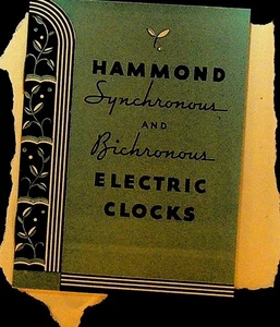 Folleto de relojes eléctricos síncronos y bicronos Hammond - Imagen 1 de 9
