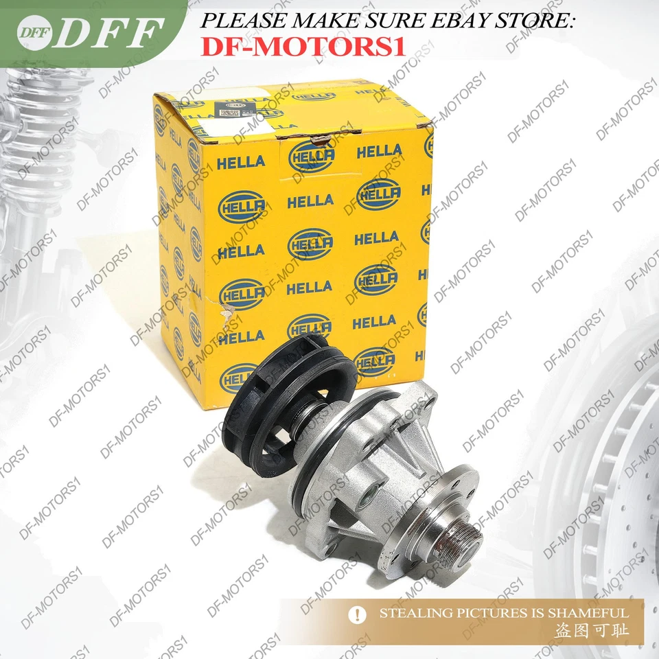Bomba de agua con sello para BMW 325i 330i 525i 528i E39 E46 M3 HELLA 11517527799 Foto 1 de 4