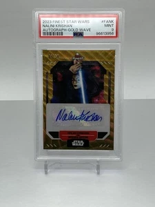2023 Topps Star Wars Finest Autograph Nalini Krishan Barriss Offee 3/50 PSA 9 - Picture 1 of 2