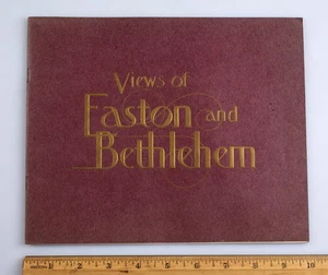 Vintage Views of Easton and Bethlehem View Book Pennsylvania circa 1905 - Imagen 1 de 11