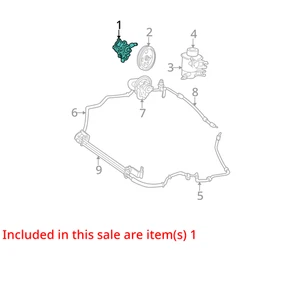 Power Steering Pump DOHC Fits 01-05 SABLE 416903 - Picture 1 of 2