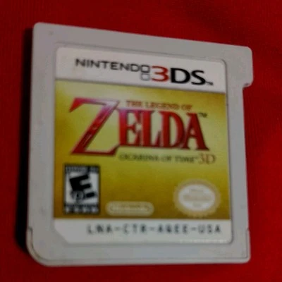 Legend of Zelda Ocarina of Time 3D - Nintendo 3DS Demo - Not For Resale - Image 1 of 3