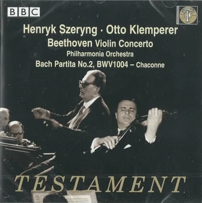 Beethoven: Violin Concerto Op. 61 / J.S. Bach: Partita No. 2, BWV1... -  CD EGVG - Image 1 of 2