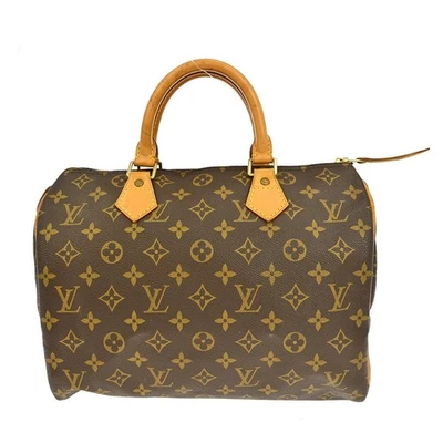 LOUIS VUITTON SPEEDY 30 HANDBAG PURSE MONOGRAM CANVAS M41526 TH0917 RQ00137 - Image 1 of 4