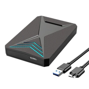 2.5inch HDD Enclosure USB3.0 External Hard Drives Case 6Gbps SSDs Disk Storage - Afbeelding 1 van 8