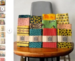 Handmade beeswax wraps – Sustainable, reusable & plastic - Picture 1 of 1