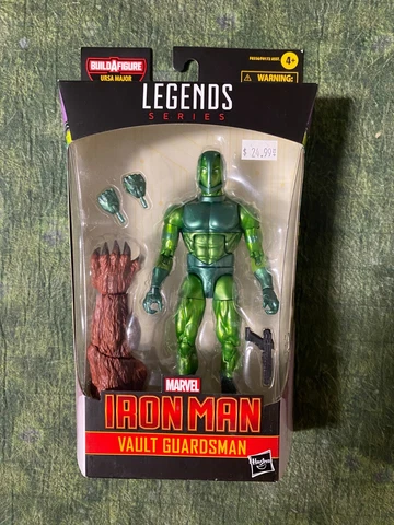 2022 Marvel Legends Vault Guardsman w Ursa Major BAF Piece 6 Inch Action Figure Cover