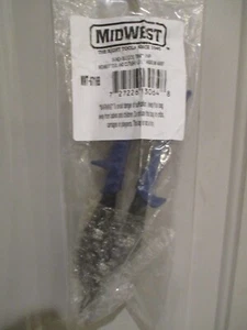 MIDWEST Bulldog Tinner Snip - 16-Inch Straight/Wide Curved Metal Cutter - Picture 1 of 1