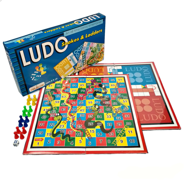 Jogo De Tabuleiro Ludo Estojo De Plastico Portatil