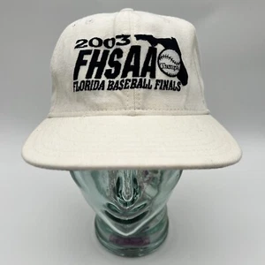 Gorra deportiva vintage con cierre a presión de las finales de béisbol de la escuela secundaria de Florida FHSAA New Era - Imagen 1 de 6