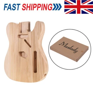 Unfinished DIY TELE Electric Guitar Body Sycamore Wood Blank Barrel Part V5Q2 - Picture 1 of 9
