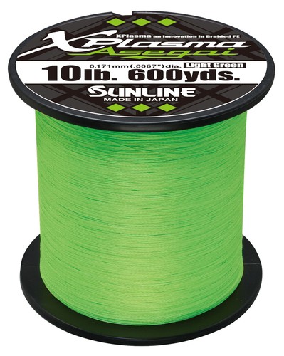 Sunline P.E Line Asegai Xplasma 600yds P.E 3 30lb Dark Green (5226