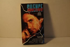 Silence Shattered, Michael Douglas, Suspense Thriller movie, VHS tape - Picture 1 of 3