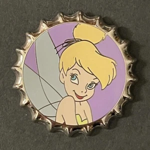 2009 Disney Pin Mystery Bottle Caps Cap Bottlecap Tinker Bell Tink Fairy LE 1000 - Picture 1 of 2