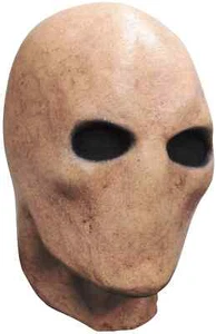 Gruselige Pasta Silent Stalker Latex Maske Fleischfarbe Slenderman über Kopf #CR W37 - Bild 1 von 6
