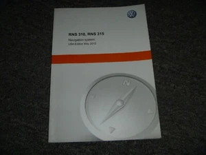2012 Volkswagen VW RNS310 RNS315 Navigation System Owner Operator Manual xo - Picture 1 of 1