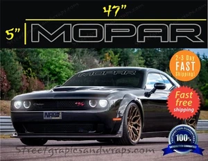CHARGER CHALLENGER UNIVERSAL WINDSHIELD Vinyl Decal Stickers graphics - Picture 1 of 1