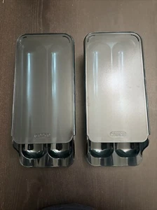 Copco Gravity Egg Stackable Storage Drawer Bins (2 pcs) Holds 28 Eggs Brand New - Picture 1 of 13