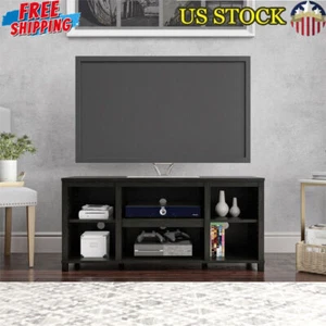 TV Stand Console Open Storage Entertainment Center TVs Up To 50" Easy Assembly - Picture 1 of 6
