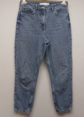 Pantalones de mezclilla Next Mom talla 10 R azul lavado a la piedra tiro alto Foto 1 de 4