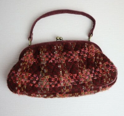 VERA BRADLEY ОГРАНИЧЕННОГО ТИРАЖА [$80] ТВИДОВЫЙ ANNIE ЗАМШИ - МАЛЕНЬКАЯ СУМКА - Изображение 1 из 4