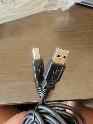 Dell USB 2.0 A-4pin to B 6ft Printer Cable 50-7A224-031-R * NEW * SHIPS SAME DAY - Image 1 of 4