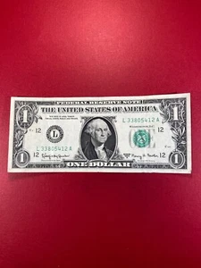 1963 United States 1 Dollar Banknote Circulated - Picture 1 of 2