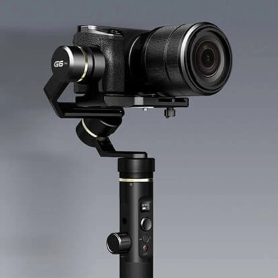 NEW Feiyu Tech G6 Plus 3-Axis Stabilized Handheld Gimbal Canon Gopro SmartPhone - Image 1 of 4