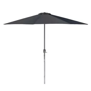 NSW NEW Stratco Market Umbrella Charcoal - Picture 1 of 1